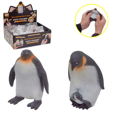 Антистрес тягучка арт. K5904 (288шт)пінгвін з піском 2 види 10*6см 12шт в боксі дисплей|ціна за шт|