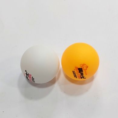 Теннисный шарик BT-PPS-0033Р 40мм, PP, шовный, 1 штука (6900152007633) Белый купить в Украине