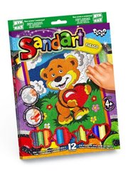 Фреска з кольорового піску "Sandart" Мишка купити в Україні