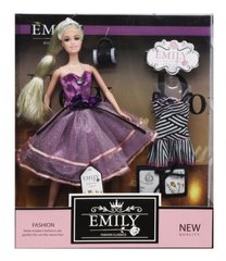 Кукла Emily QJ081A с платьем, с сумочкой (6900001254379) купить в Украине