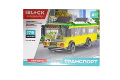 Конструктор Транспорт PL-921-438 Iblock, 173-182 деталей, Ціна за 1 шт, інструкція на укр.яз., в коробці (6908978172153) Автобус Вид 1 купити в Україні