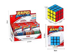 Кубик Рубіка 750-132 (36) ЦІНА ЗА 9 ШТУК В БЛОЦІ, 5,3х5,3х5,3 см