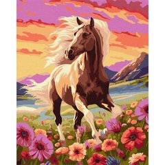 Картина за номерами "Витончений кінь" 40х50 см купити в Україні