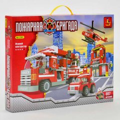 AUSINI 21901 (12) "Пожарная станция", 697 дет, уровень сложности****, купить в Украине