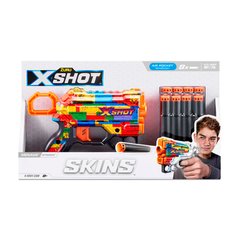 Швидкострільний бластер X-SHOT Skins Menace Striper (8 патронів), 36515N купити в Україні