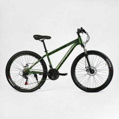 Велосипед Спортивний Corso «WILDS» 26" дюймів WL-26401 (1) рама сталева 15’’, перемикачі Saiguan, 21 швидкість, зібран на 75% купити в Україні
