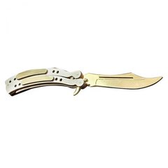 Сувенірний ніж-метелик "CS GO (GOLD)" BAL-G Сувенір-декор (4820242360061) купити в Україні