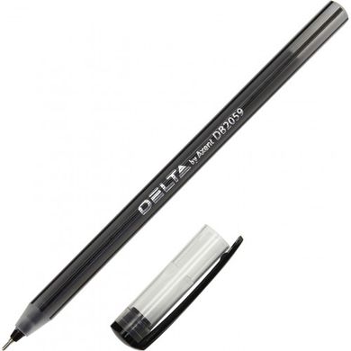 Ручка масляна кулькова Delta by Axent 0,7 мм чорна 2059-01 AXENT (4251458729258) купити в Україні