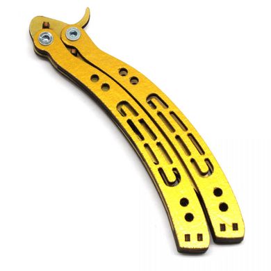 Сувенирный нож-бабочка "CS GO (GOLD)" BAL-G Сувенир-декор (4820242360061) купить в Украине