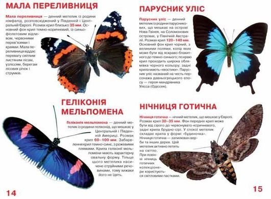 Книга "Большая книга. Метелики" F00019393 Crystal Book (9789669367754) купити в Україні