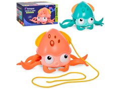 Заводная игрушка "Cute octopus" QC23Y, в коробке (6920109158317) Бирюзовый купить в Украине