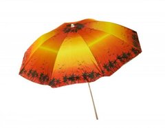 Зонт пляжный "Пальмы" (красный) купить в Украине