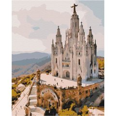 Картина за номерами "Храм Святого Серця. Барселона" ★★★★ купити в Україні