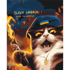 Картина за номерами: Котик повстанець ©Маріанна Пащук купити в Україні