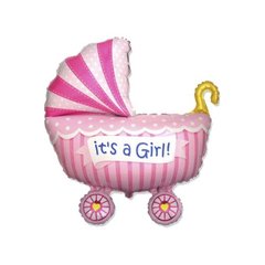 Кулька з фольги "It's a girl" купити в Україні