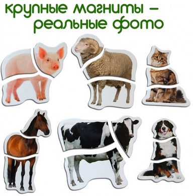 Набор магнитиков-пазлов "Ферма" купить в Украине