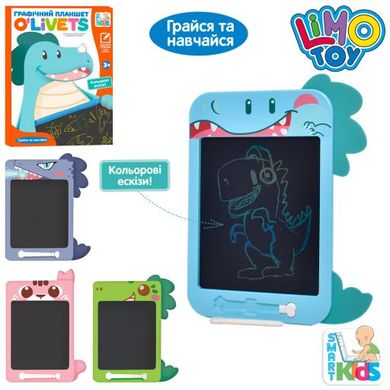 LCD планшет SK 0050 ABCD (24шт) для рисования, цветн,10дюймов, 4вида, бат-таб, в кор-ке, 25-33,5-2см купить в Украине