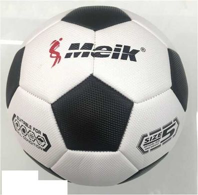 М`яч футбольний C 56003 (50) 1 вид, вага 310-330 грам, матеріал PU, гумовий балон, розмір №5 купити в Україні