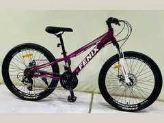 Велосипед Спортивний Corso 24" дюйми «Fenix» FX-24459 (1) рама алюмінієва 11’’, обладнання Saiguan 21 швидкість, зібран на 75% купити в Україні