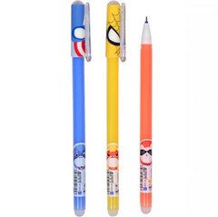 Ручка гелевая "Пиши-Стирай" Супер герои 0,35мм, синяя GP-3228 купить в Украине