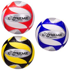 Мяч волейбольный VB2121 (30шт) Extreme Motion, PU, 280 грамм, MIX 3 цвета, сетка+игла в компл. купить в Украине