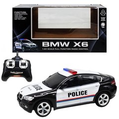 Машинка на радіокеруванні "BMW X6. Police", чорна купити в Україні