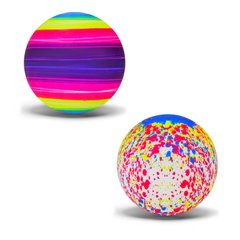 Мяч резиновый арт. RB1296 (400шт) размер 6", 50 грамм, MIX 3 цвета, пакет купить в Украине