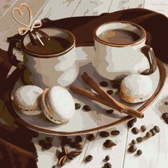 Картина по номерам "Кофе со вкусом любви" ★★★ купить в Украине