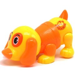 Заводная игрушка "Собачка", оранжевая купить в Украине