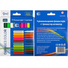 Фломастеры Color-it магические 9+1цв. CR-509 купить в Украине