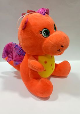 М'яка іграшка Дракоша М 16301, розмір 16х23 см (6900077163018) Оранжевый купити в Україні