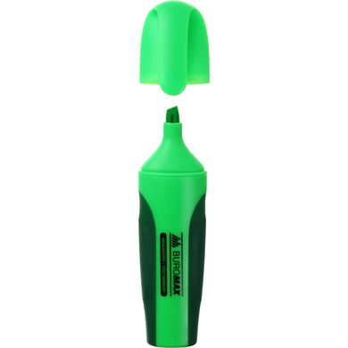 Текст-маркер NEON, зелёный, 2-4 мм, с рез.вставками ВМ.8904-04 Buromax (4823078927316) купить в Украине