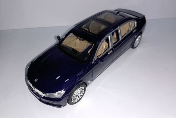 Машина метал 7695 АВТОПРОМ 1:24 BMW (6900001232117) Тёмно-синий купити в Україні