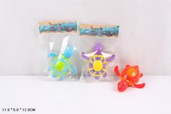 Водоплавні іграшки арт. 555 (720 шт/4) черепаха заводна,3 кольори мікс, пакет 11*5*12см купити в Україні