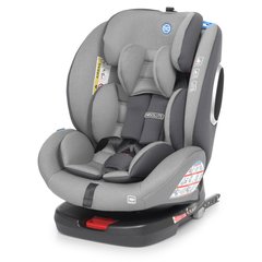 Автокресло детское ME 1079 ABSOLUTE Royal Gray (1шт) группа 0+123, 360град, isofix, лен серый купить в Украине