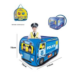 Намет 606-8010 D (48) “Автобус поліції”, 112х72х72 см, в сумці купить в Украине