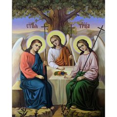 Набір для творчості алмазна картина Свята Трійця Strateg розміром 30х40 см кв (HEG86046) купити в Україні