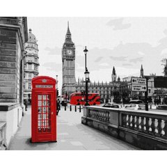 Картина по номерам "Звонок из Лондона" ★★★★ купить в Украине