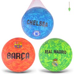 М"яч футбольний FB2257 (30 шт) №5, PVC, 280 г, 3 кольори купити в Україні