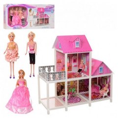 Домик двухэтажный с куклами купить в Украине