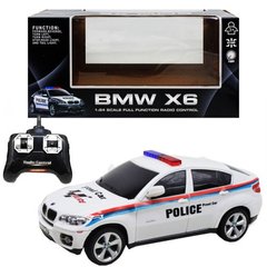 Машинка на радіокеруванні "BMW X6. Police", біла купити в Україні