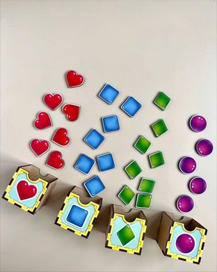Игровой набор "Волшебная шкатулочка: Геометрические фигуры" ПСД072 Ань-Янь (4823720032849)