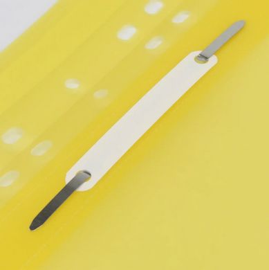 Папка-швидкозшивач E31510-05 Economix з прозорим верхом А4 з перфорацією глянець, жовтий (4044572315250) купити в Україні