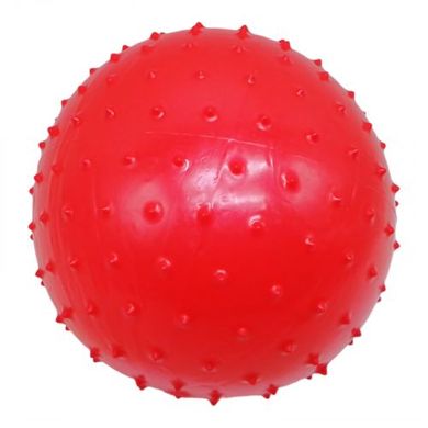 Резиновый мяч массажный, 27 см (красный) купить в Украине