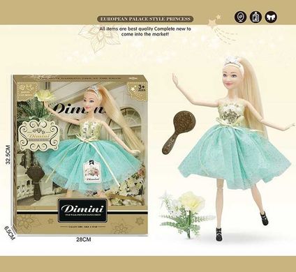 Лялька DMN 06 E (48/2) висота 30 см, зйомне взуття, аксесуари, гребінець, в коробці купить в Украине