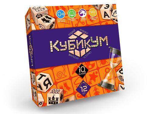 Настільна розважальна гра КубикУм G-KU-01U Danko Toys (4823102804231) купити в Україні
