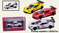 Машина металл KINSMART KT5397W 2016 Corvette C7.R Race Car 96шт4 в коробке 1687,5см купить в Украине