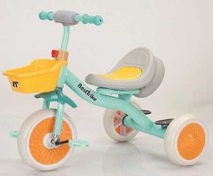 Велосипед 3-х колісний EL-51630 "Best Trike" (1) колеса EVA переднє 10’’, заднє 8’’, сталева рама, укр. музика та світло, кошик, в коробці купити в Україні