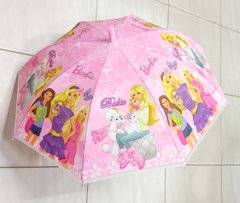 Зонт детский MK 3630-7 клеёнка, тросточка Светло-розовый купить в Украине