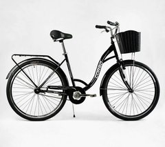 Велосипед городской 28`` FR-28163 Corso Fortuna, односкоростной, стальная рама, корзина, багажник (6800070281637) купить в Украине